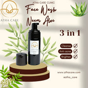 ATHACARE Aloe Green Tea Face Wash (100 ml)